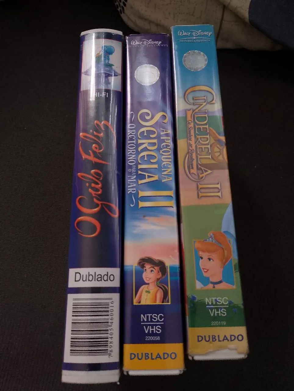 VHS infantil lote com três dublado  - Foto 2