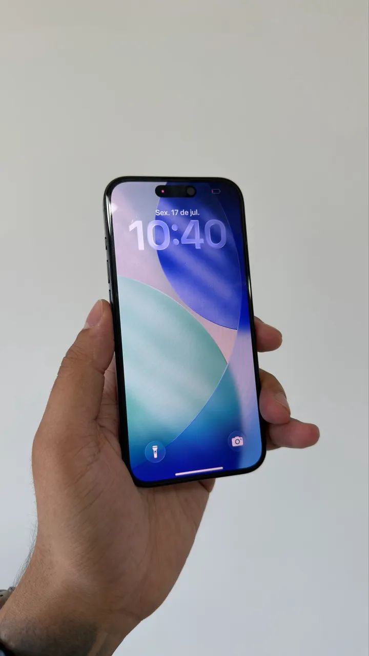 IPHONE 15 PRO 128GB - SEMINOVO IMPECÁVEL  - Foto 2