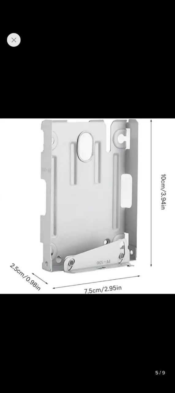 Suporte hd para ps3 super slim  - Foto 4