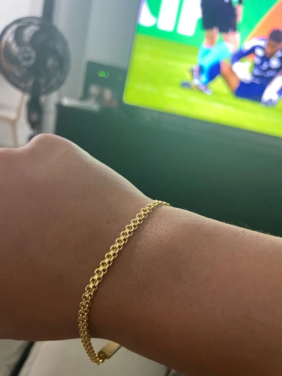 Pulseira banhada a ouro 18k - Foto 4
