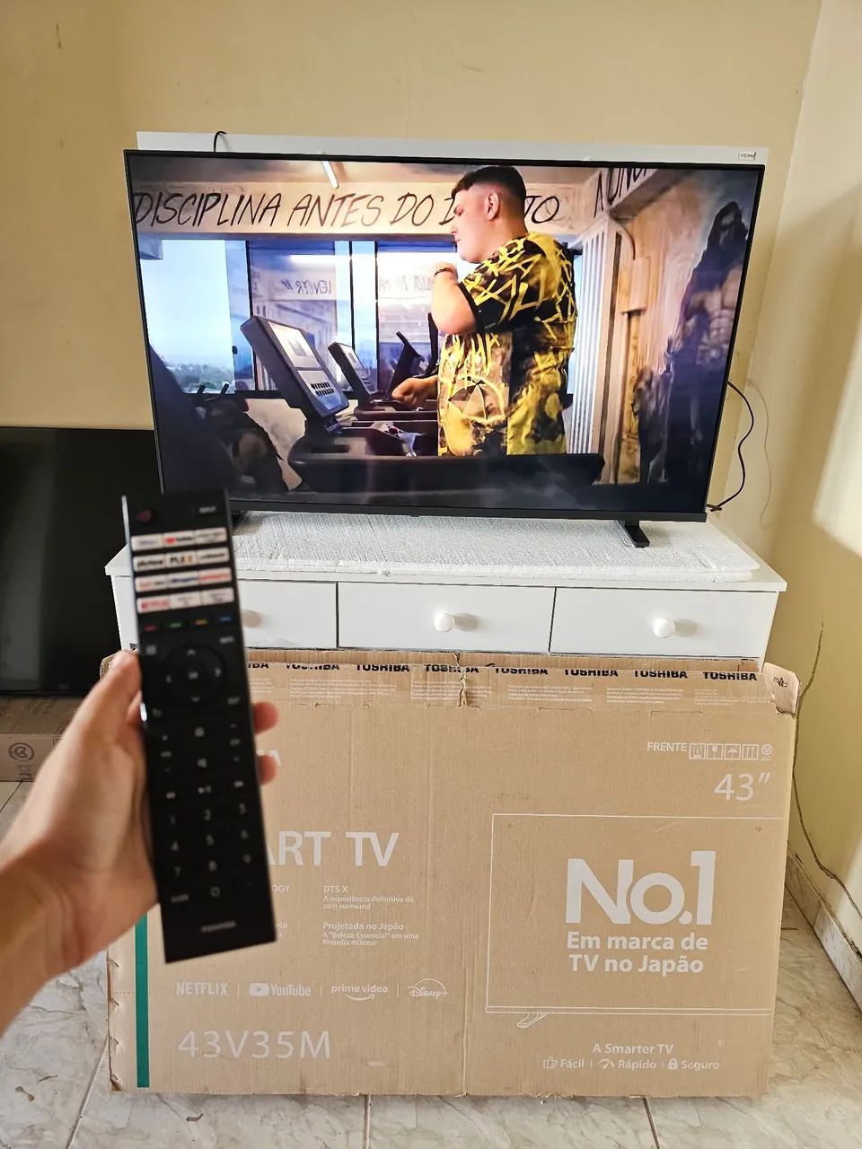 Tv 43p smart android nova