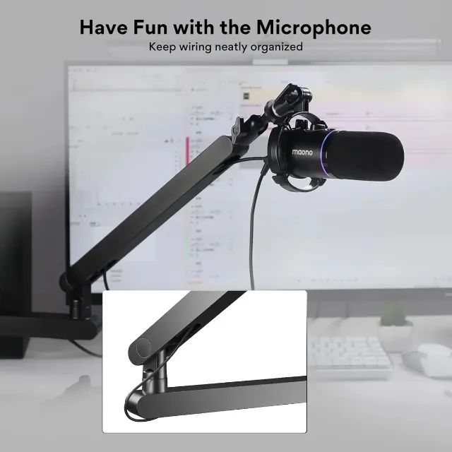  Braço articulado Maono Ba92 para microfone. - Foto 4