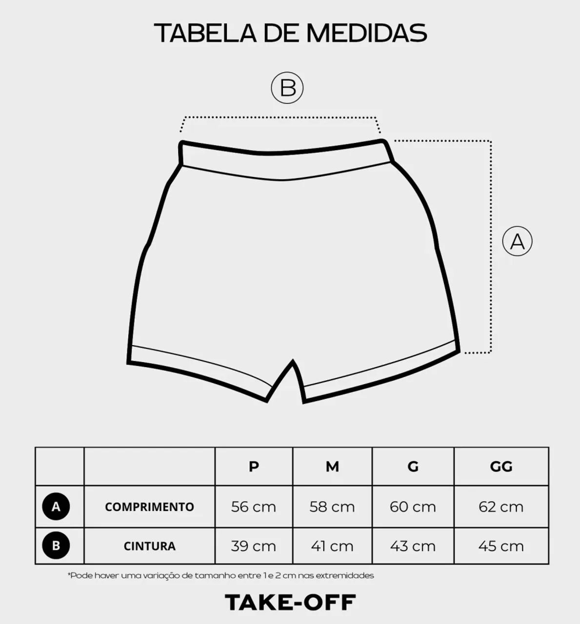 BERMUDA MOLETOM TAKE OFF (jorts) - Foto 2