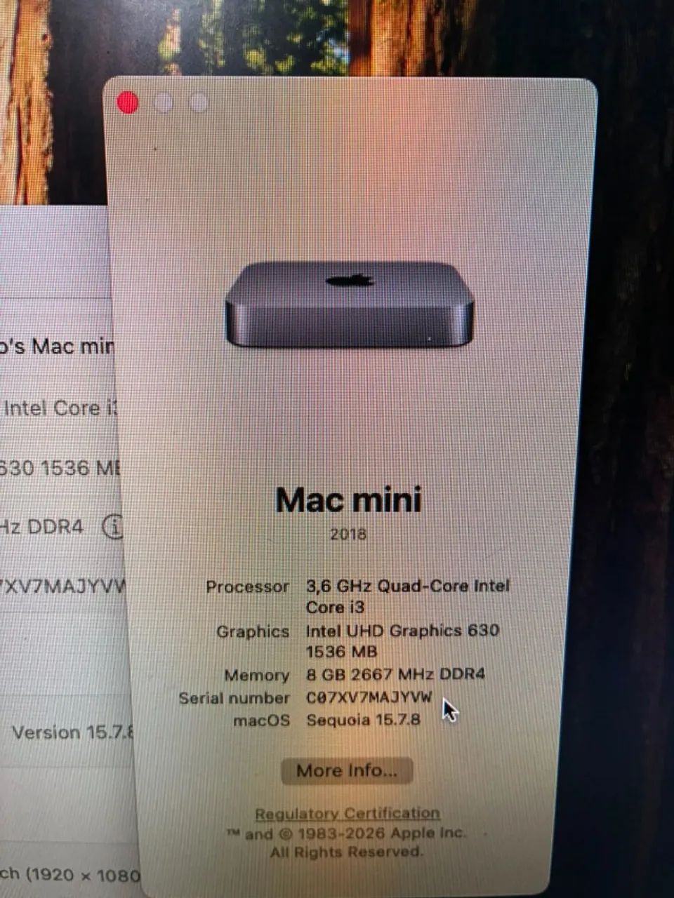 MAC MINI 2018 - i3 QUAD-CORE | 8GB RAM - Computadores e Desktops