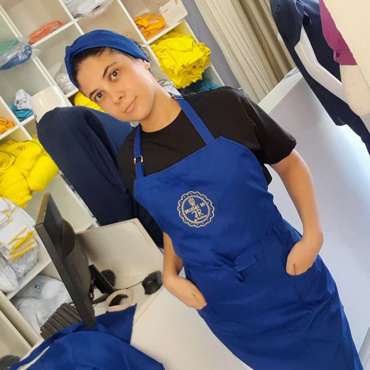 avental personalizado com logo ou Nome Personalizado - Foto 4