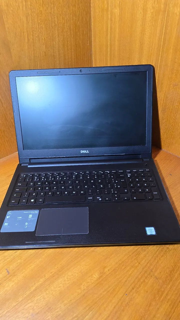 Notebook dell i3 sexta geração, ssd 240, 8 gb de ram