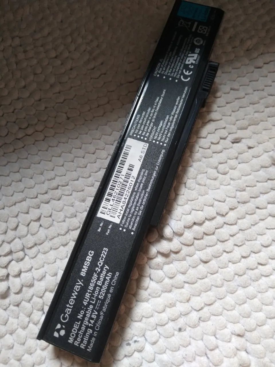 Bateria notebook Gateway 8MSBG - Foto 5