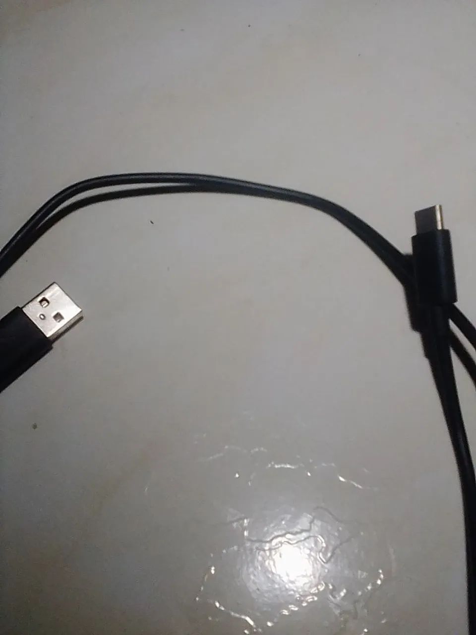 Cabo USB  tipo C com um metro de comprimento  - Foto 2