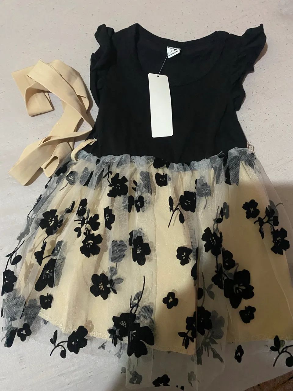 Vestido infantil da shein 