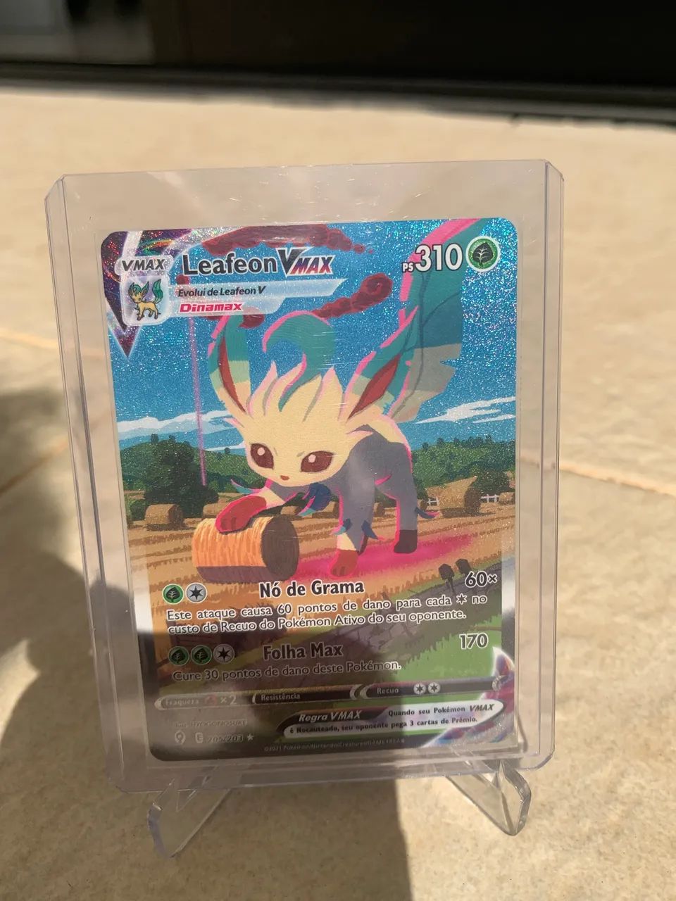 [RARIDADE] Leafeon VMAX | NM- SP - Foto 3
