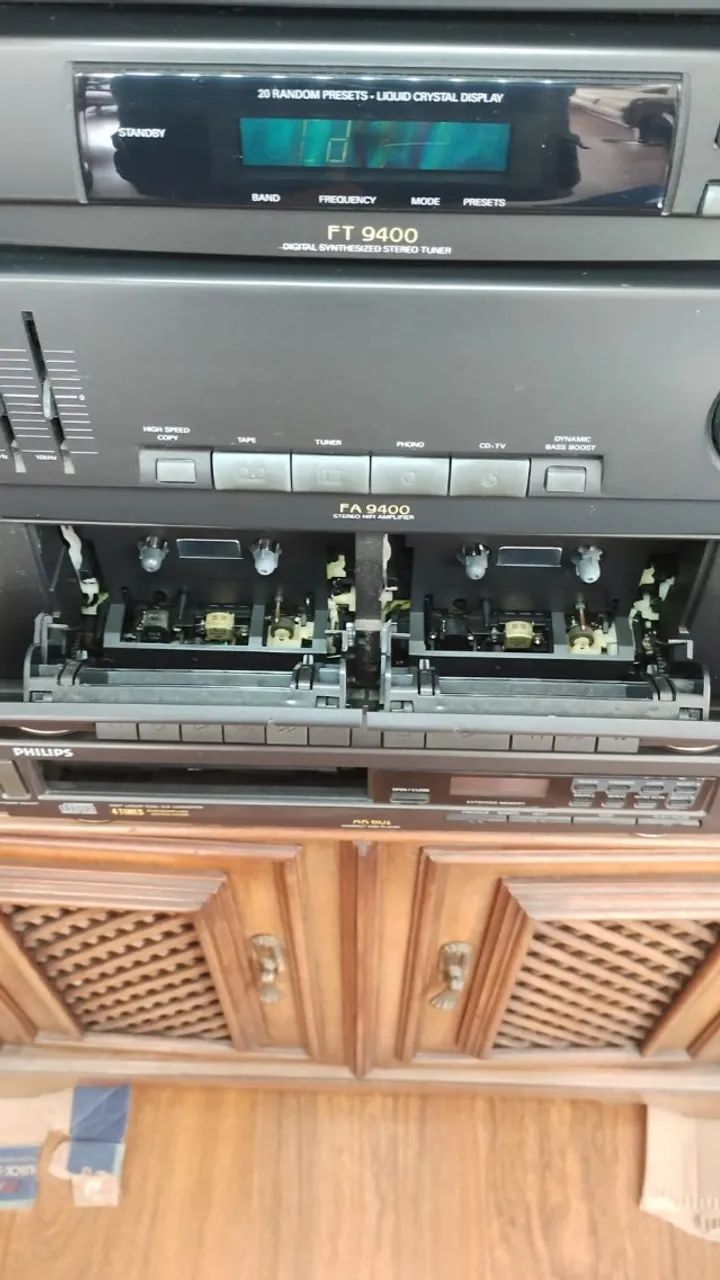 Som Philips 3 em 1 Modelo FP 9400 - Foto 3