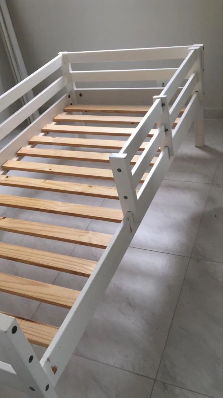 Cama infantil com escorrega  - Foto 4