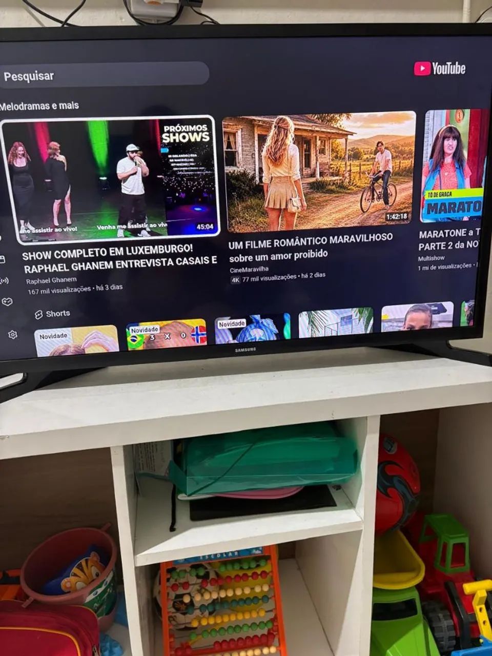 TV SANSUNG 32 POLEGADAS POR 620,00 APENAS DINHEIRO OU PIX  - Foto 2