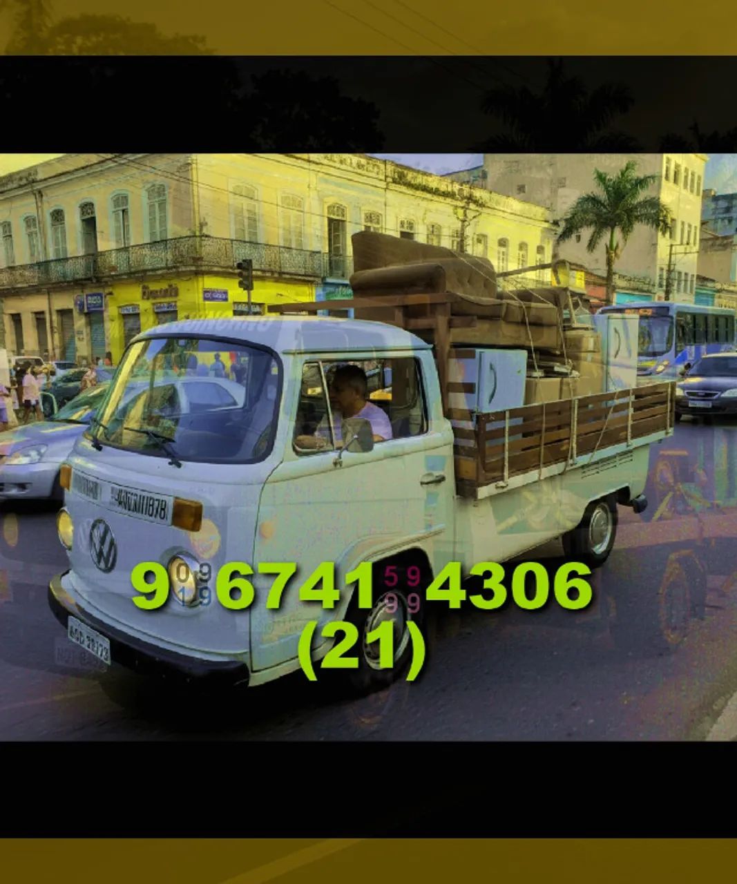 Frete com urgência para sua mudança! Transporte rápido e confiável!