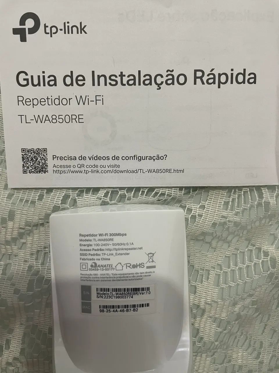 Repetidor de Sinal TP-Link - Wifi 300MBPS - Foto 5