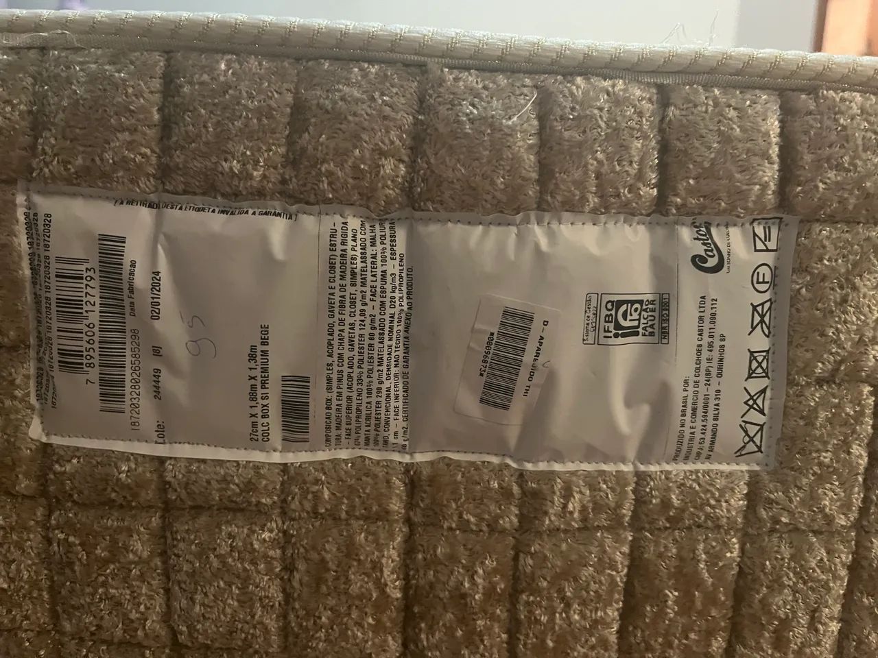 Cama box da marca castor  - Foto 2