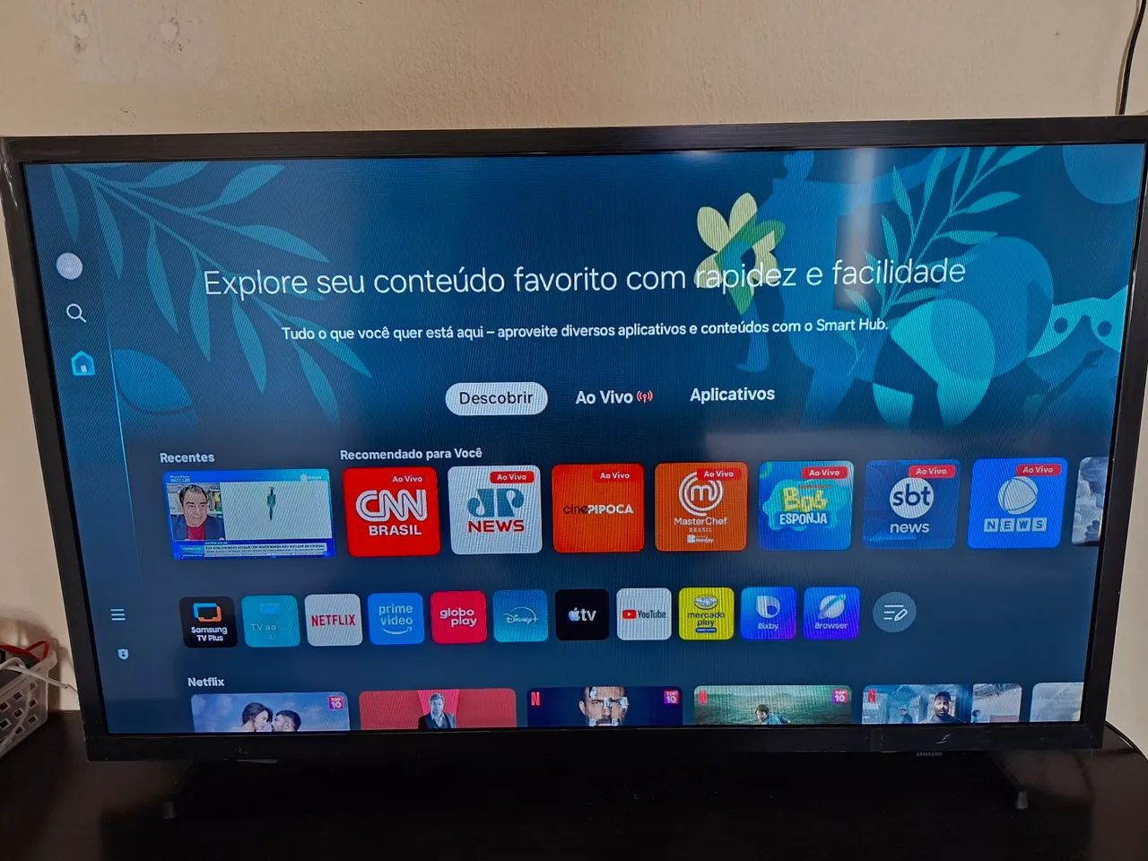 Vendo TV Samsung Smart 32 polegadas 