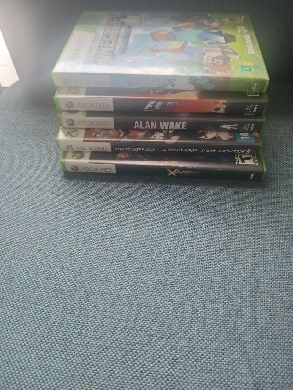  5 Jogos Xbox 360 , Kinect e 2 controles 
