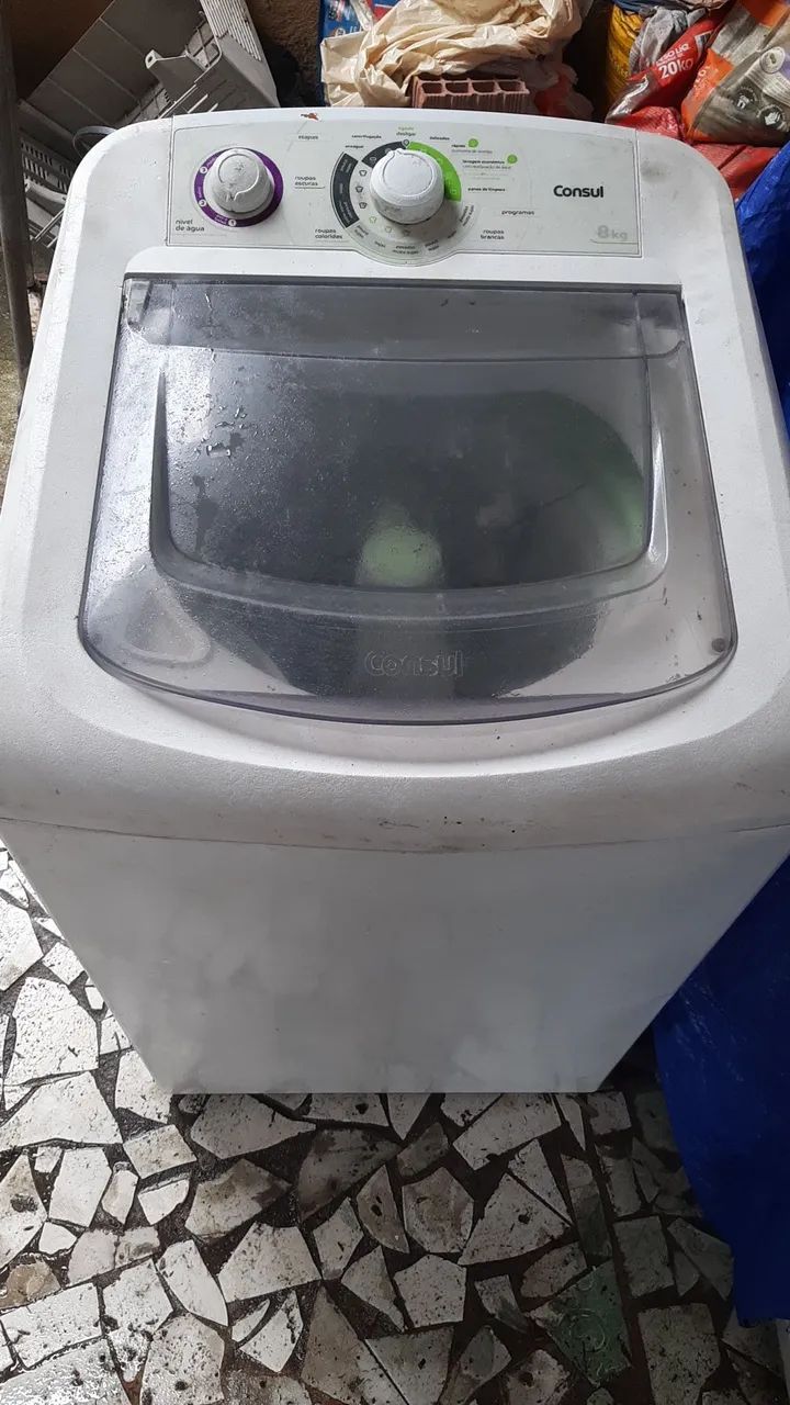 MAQUINA DE LAVAR CÔNSUL 8 KILOS NA VOLTAGEM 220 