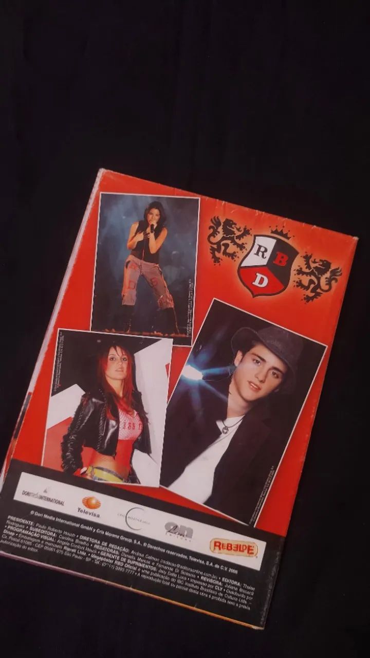 Megapôster RBD Oficial Vol.4 (Excelente estado com poucas marcas de uso) - Foto 2