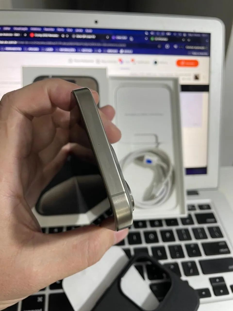 IPhone 15 Pro Excelente - Troco e parcelo - No centro de BH - Foto 6