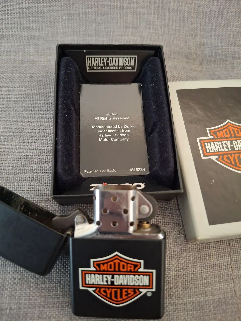 Isqueiro Zippo original - Harley-Davidson - Foto 3