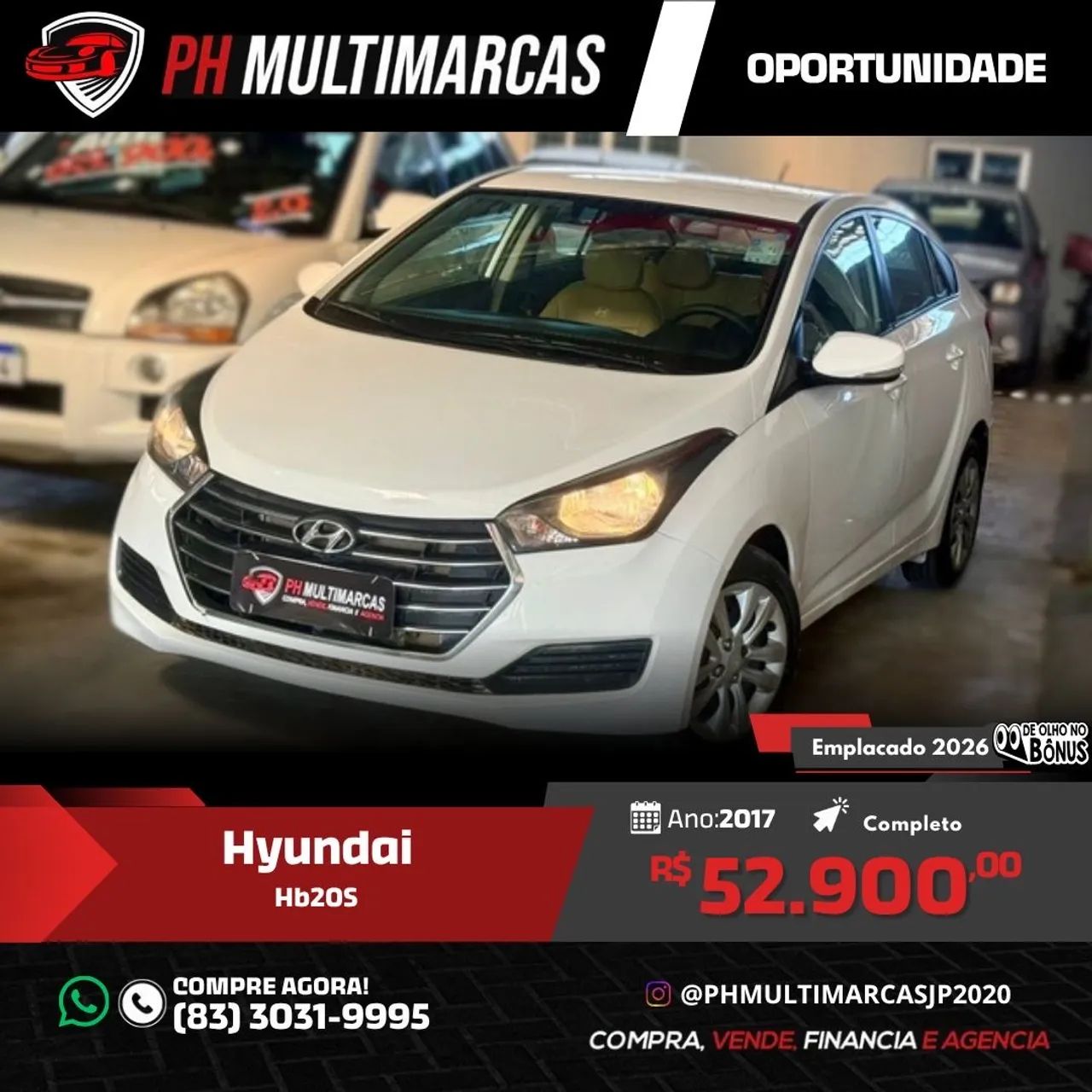 Hyundai Hb20S C.PLUS/C.STYLE1.0 FLEX 12V MEC. 4P 2017