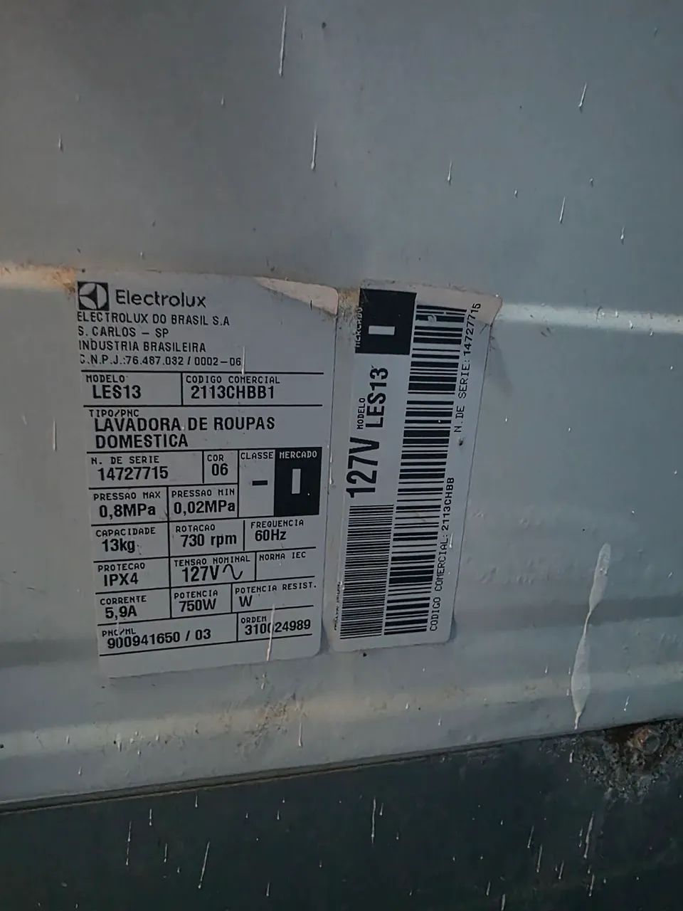 Máquina de lavar Electrolux  - Foto 4