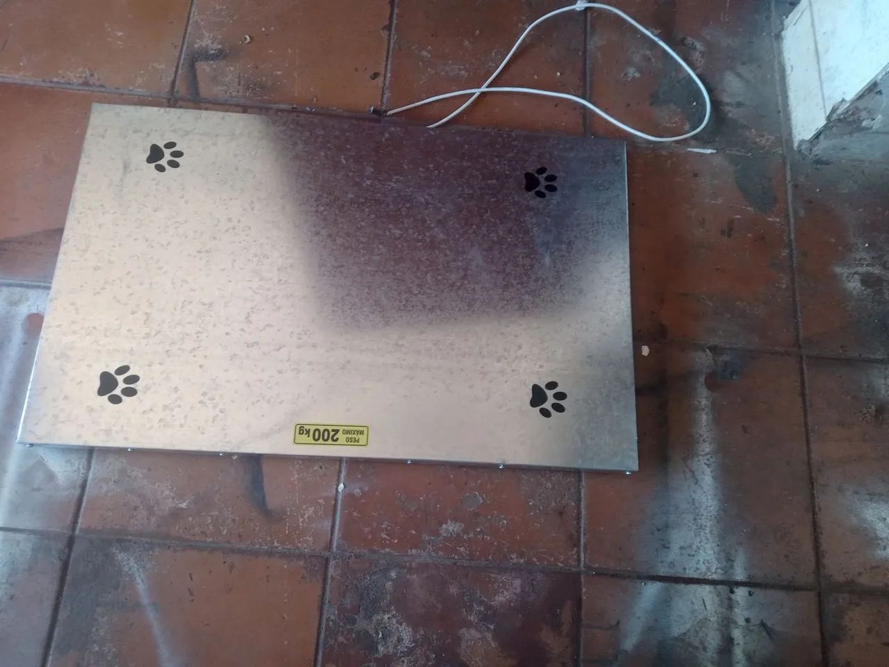 Balança veterinária grande 90x55x4 