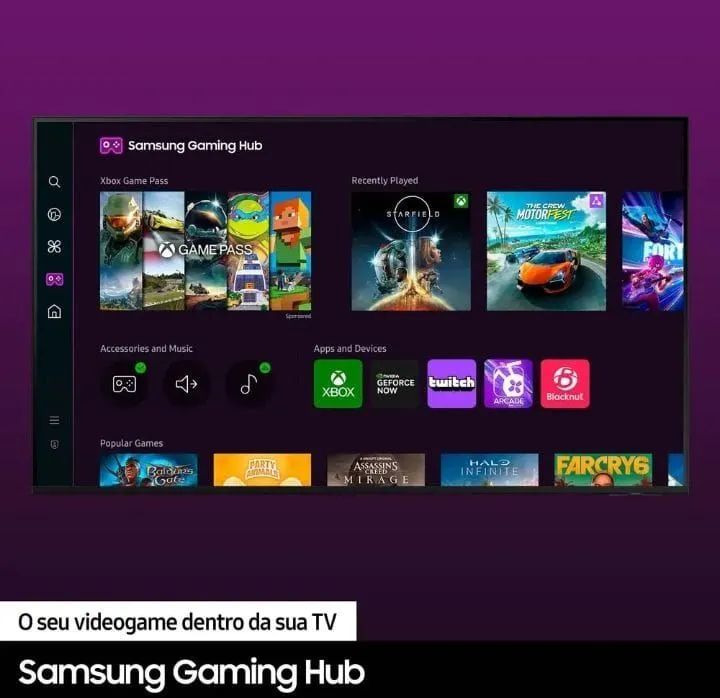 Televisão 75 polegadas ultra hd - Foto 4