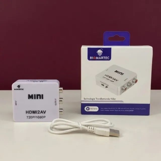 CONVERSOR RCA AV PARA HDMI - Foto 2