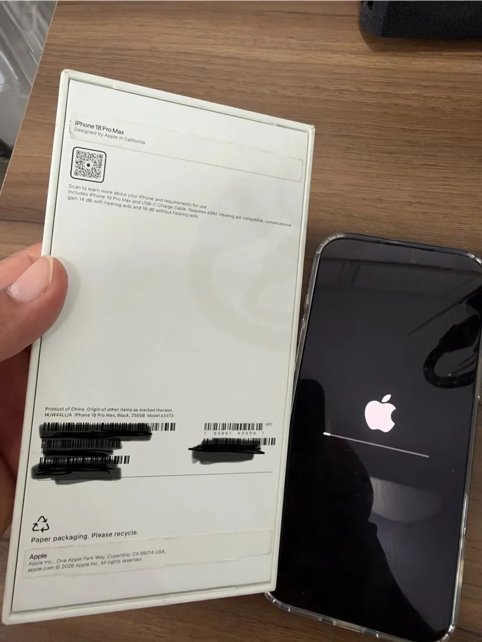 iPhone 18 Pro Max 256GB Preto - Foto 5