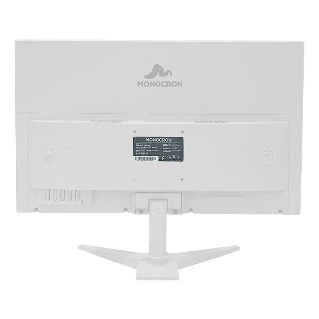 Monitor Branco 19" Monocron 75Hz HDMI + VGA - MN19R1 | Setup Clean e Funcional - Foto 4