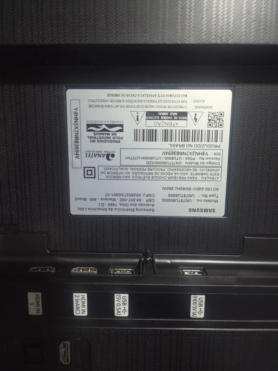 Smart TV Samsung 75" Crystal UHD - Foto 3