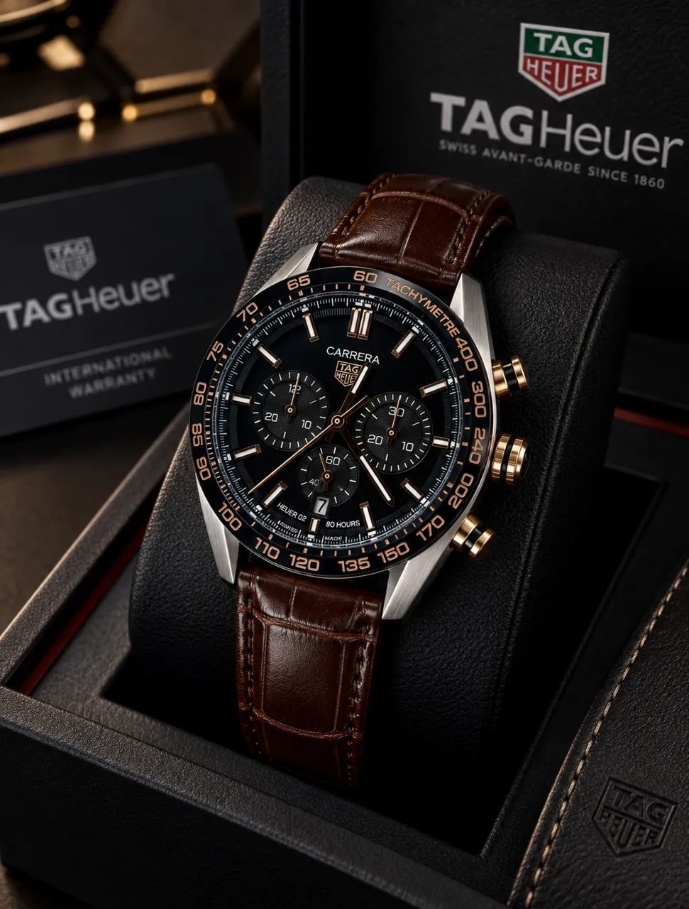 Relógio TagHeuer Carrera Chrono Novo
