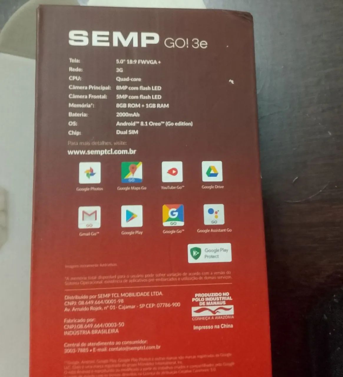 Celular Semp Go 3e - Foto 4