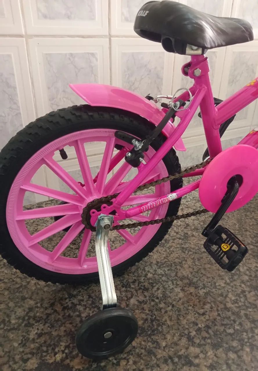 Bicicleta infantil aro 16 - Foto 5