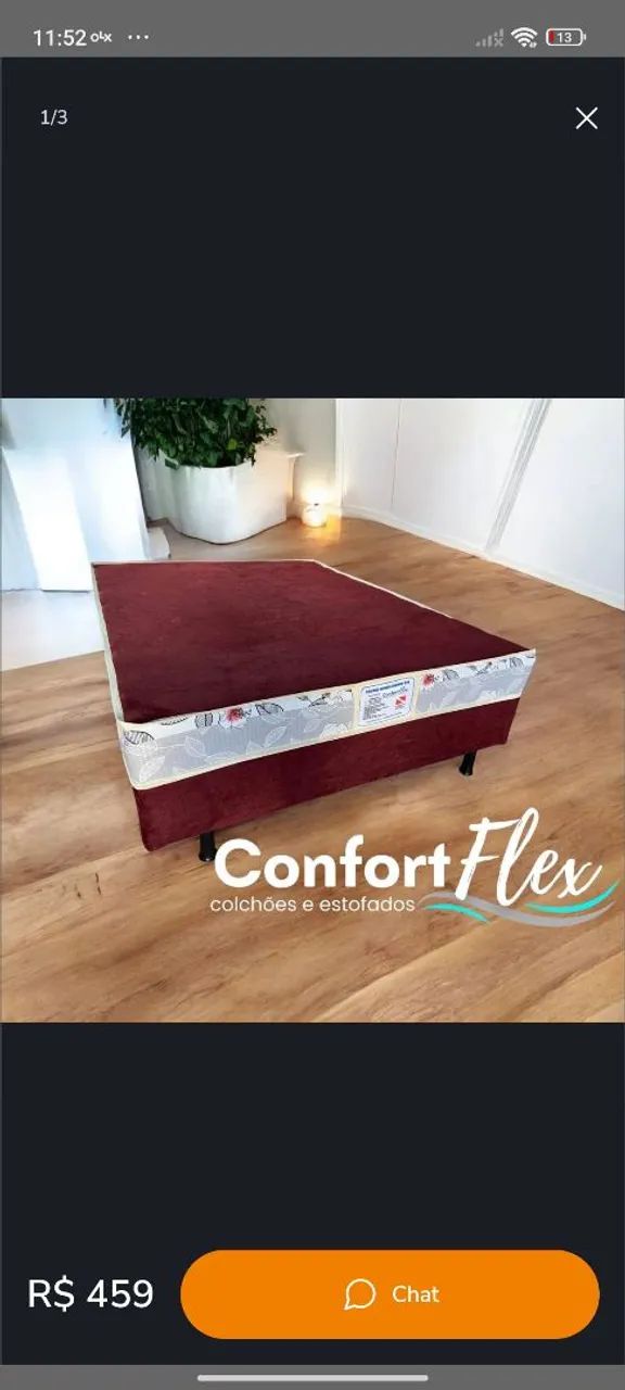 Cama Box Casal em Promoção. Entrega gratis  - Foto 3