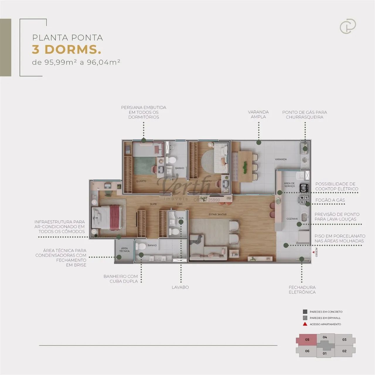 apartamento - Parque Prado - Campinas - Foto 5