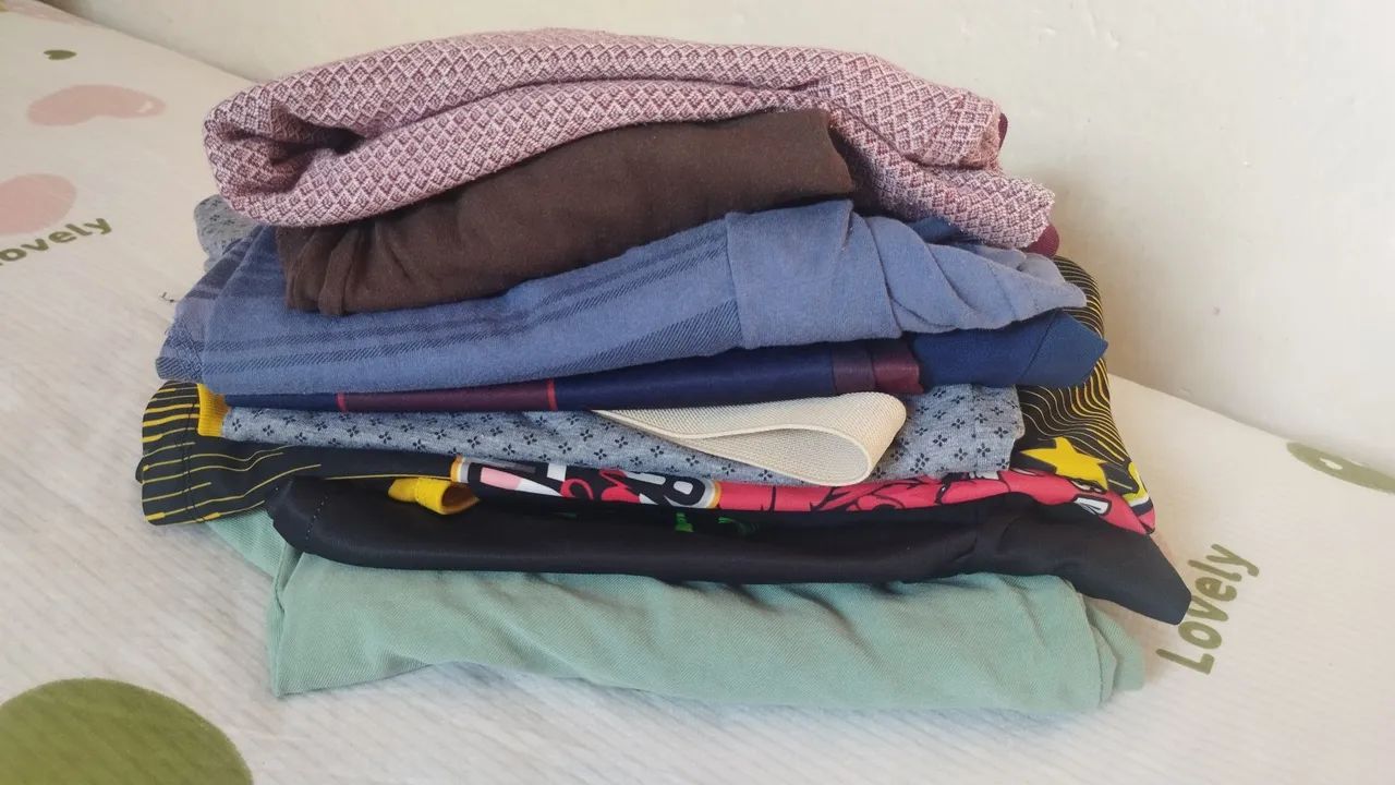 Lote de roupas 