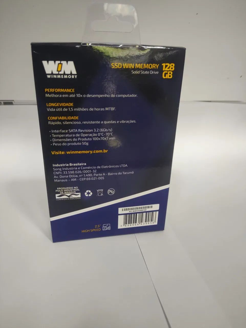 SSD 128 gigas Winmemory - Foto 3