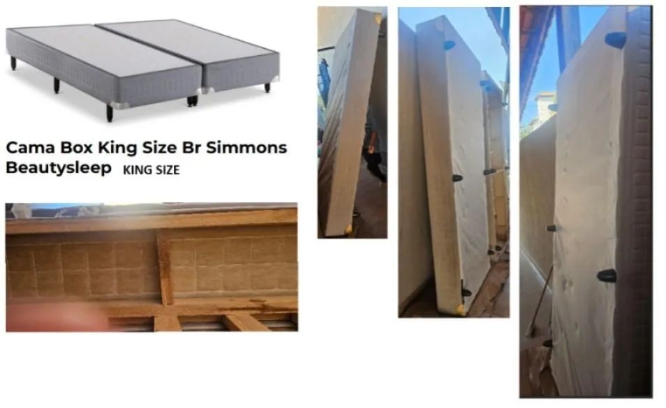 Base cama box King marca Simmons - Foto 2