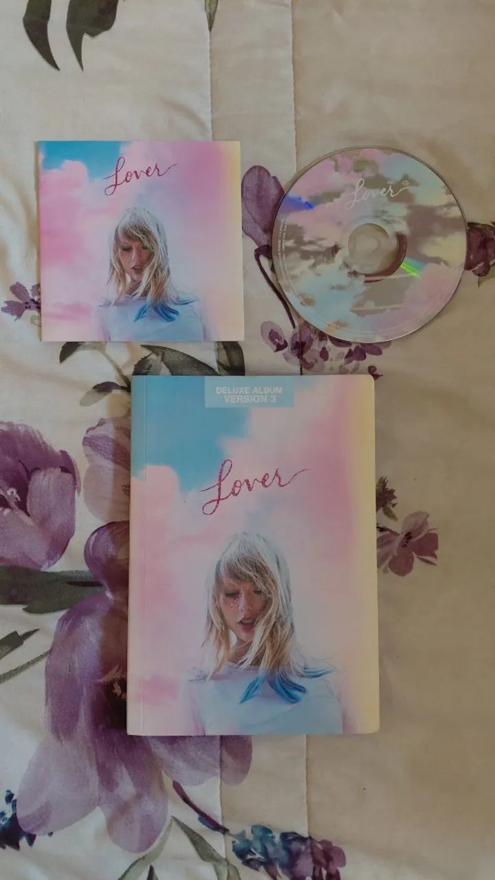 CD Taylor Swift - Lover (Deluxe - Versão 3)