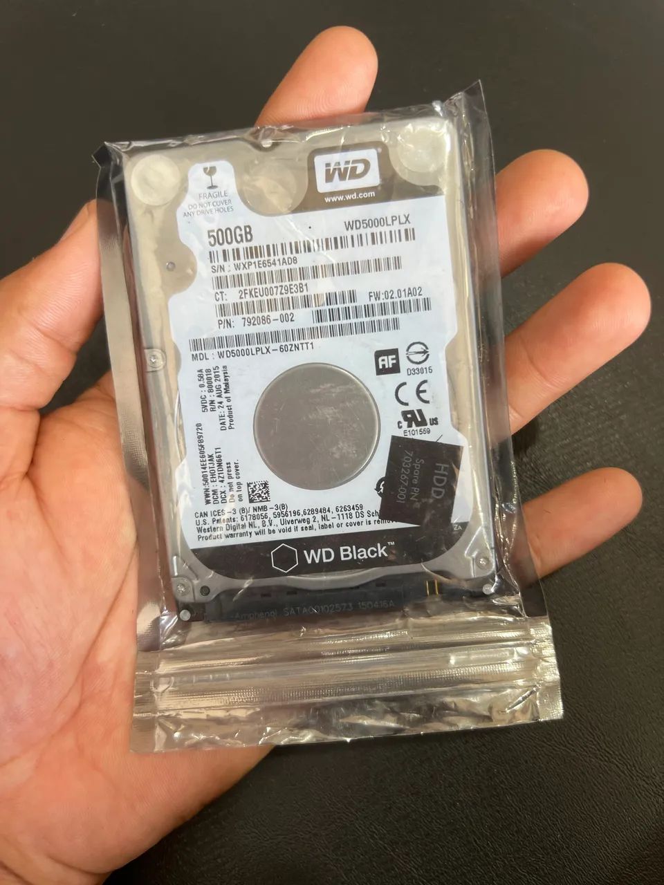 Hd 500gb novo