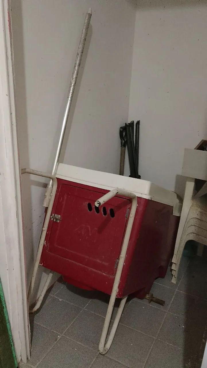 Carro de bebidas.