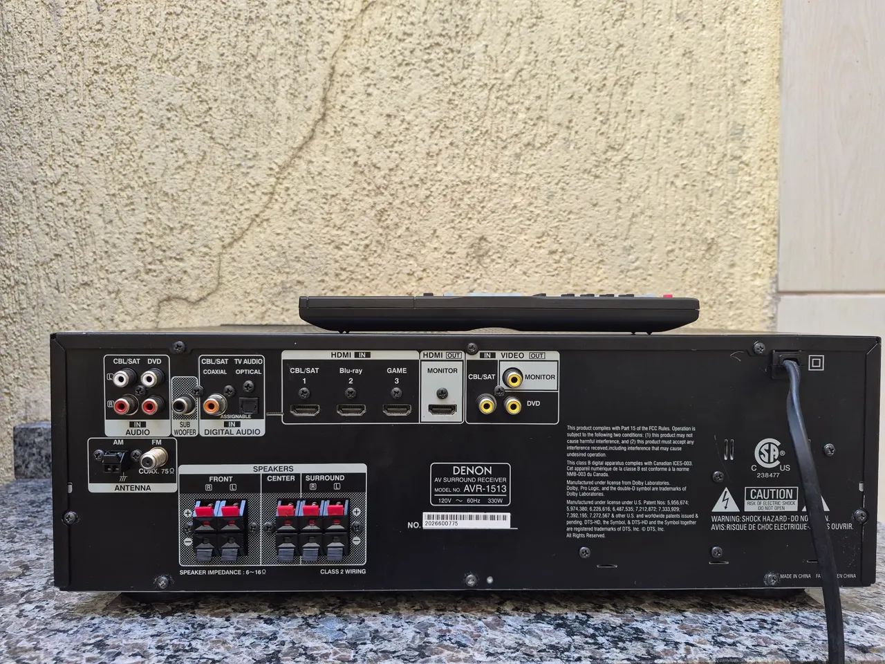 Receiver denon avr1513 - Foto 4