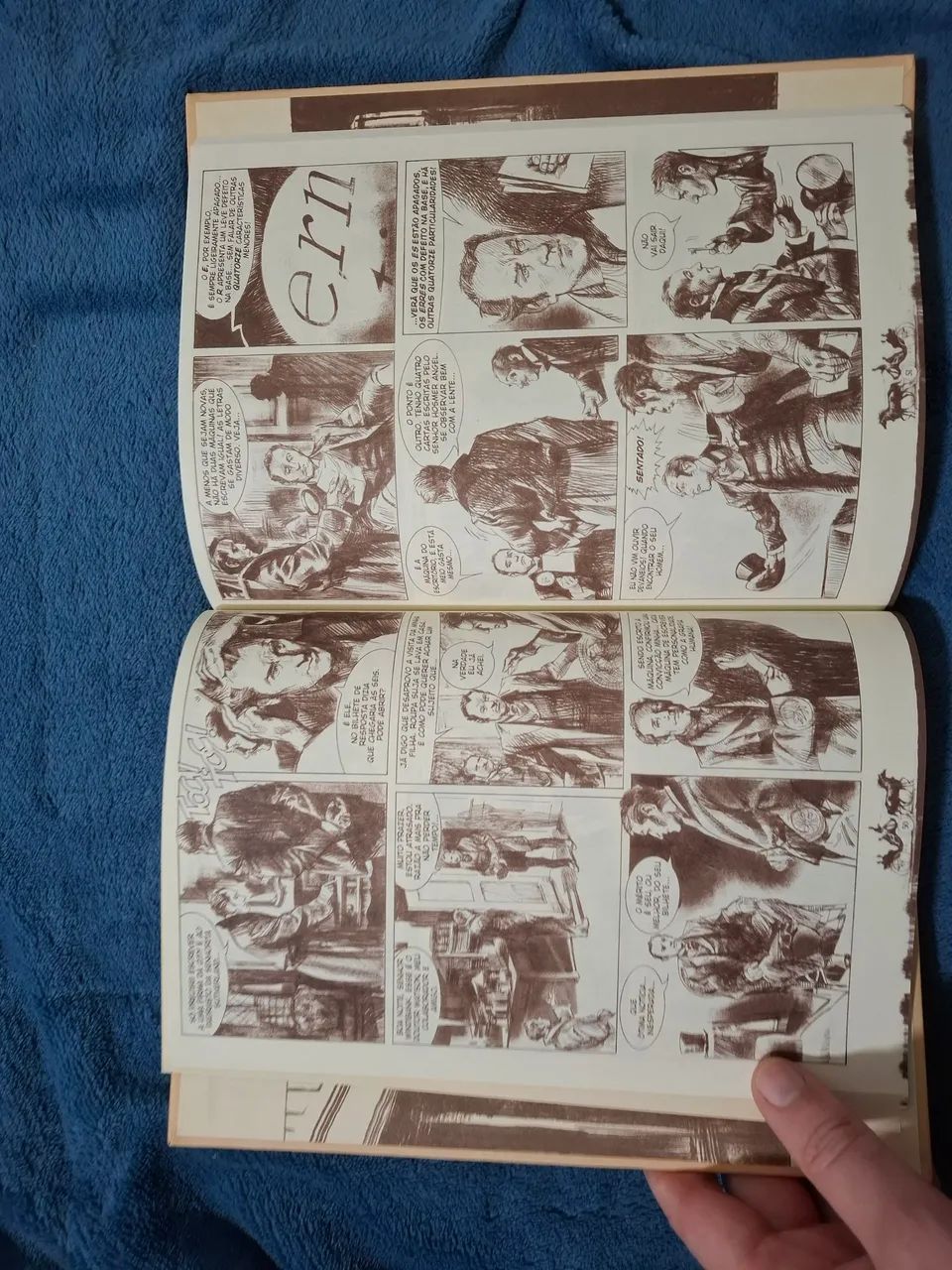 Hq as Aventuras de Sherlock Holmes - Editora Mythos - Foto 2