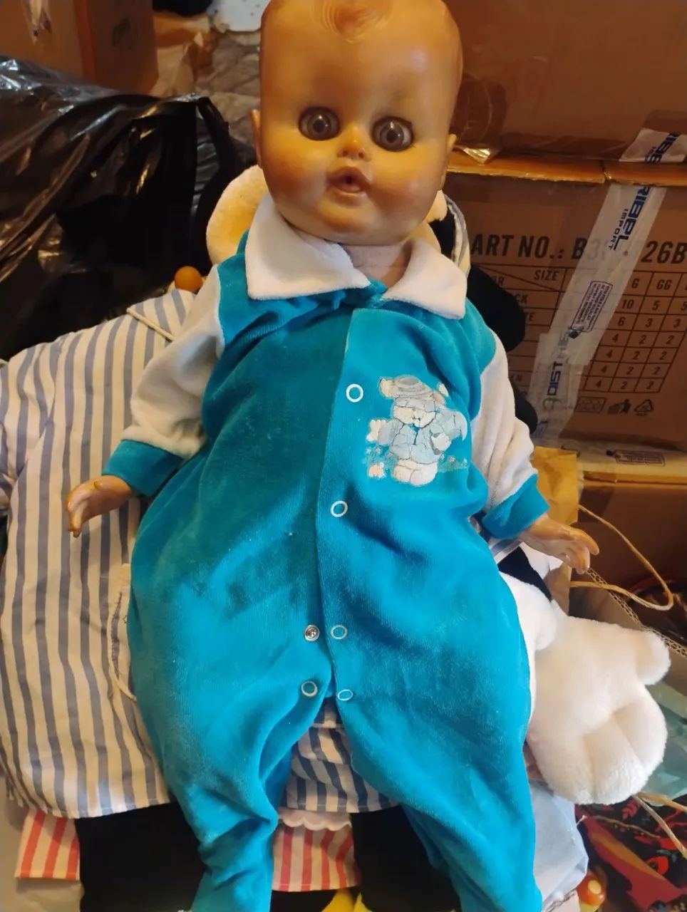 Boneca antiga anos 50