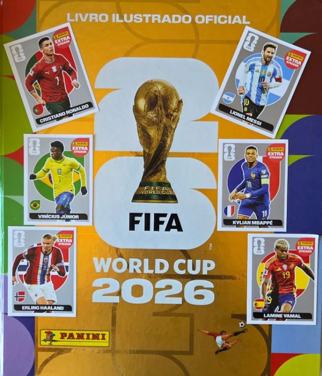 KIT 20 FIGURINHAS LEGENDS PRATA 2026 - Foto 5