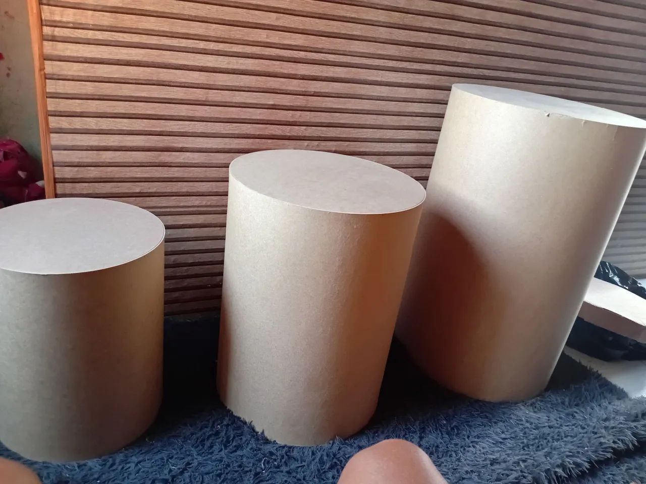 Mesa de Cilindro amadeirada65573822345090121